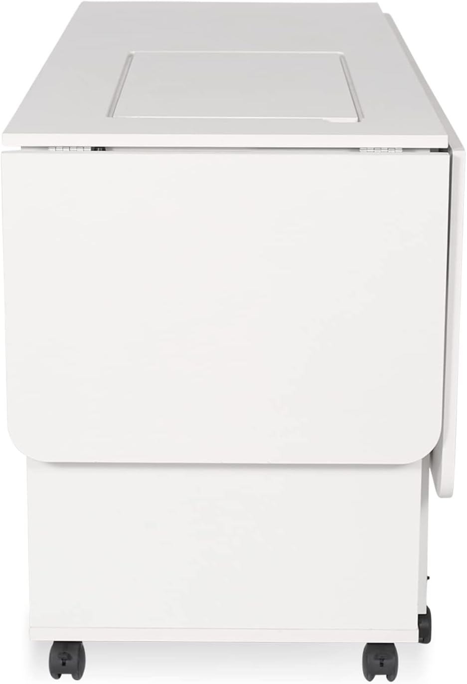 Arrow Classic Sewing Furniture “Christa” Sewing Cabinet: Full-Size, Locking Wheels, Manual Machine Lift, Side and Rear Leafs for Expansive Workspace