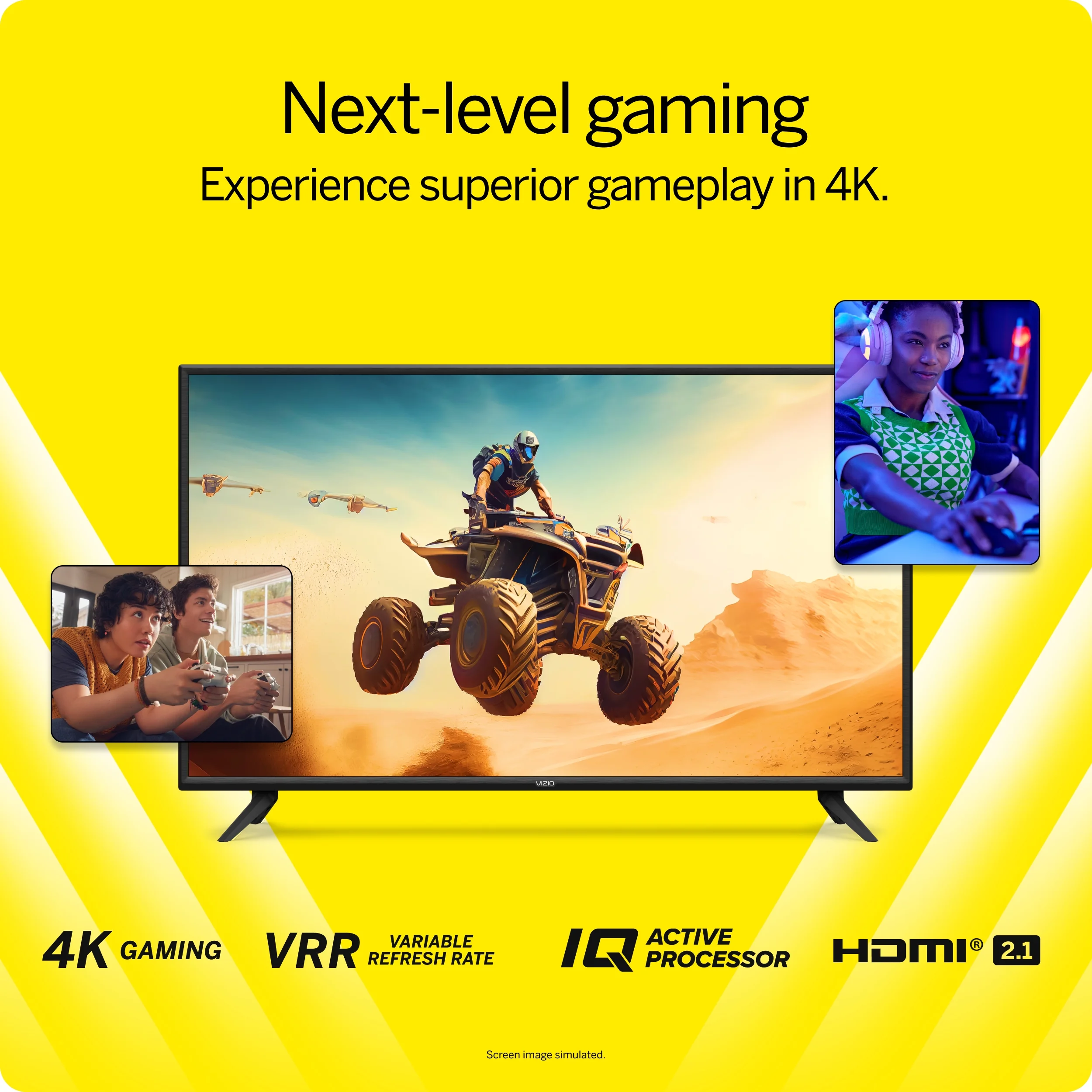 VIZIO 75 Class V-Series 4K UHD LED Smart TV V755-J04