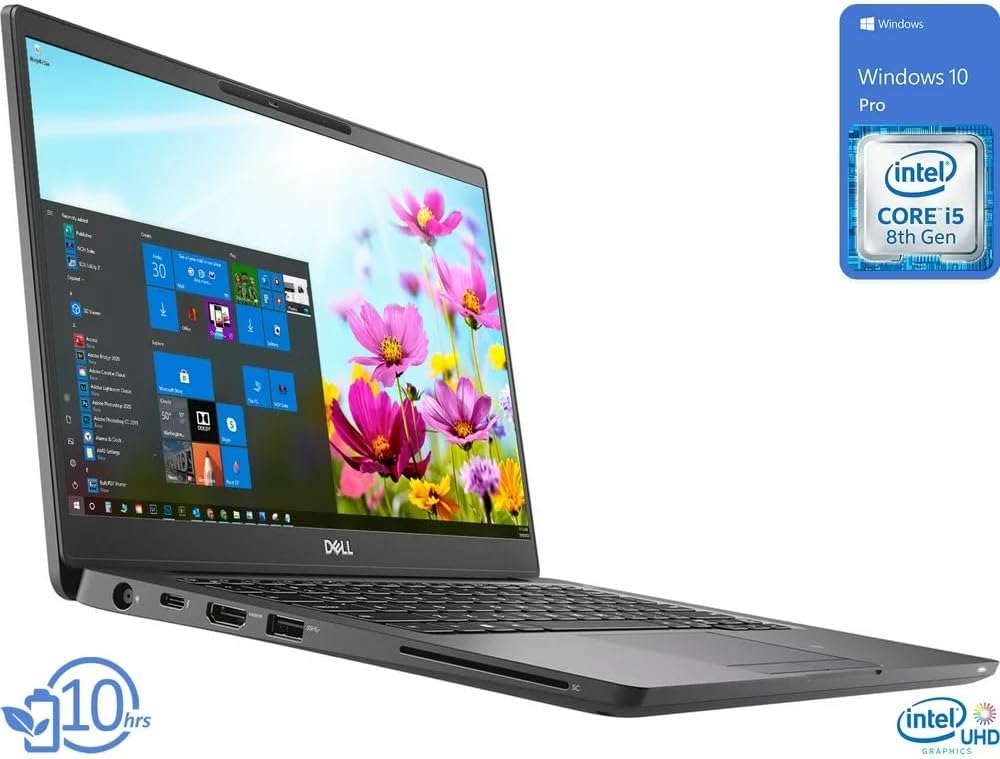 Dell Latitude 7300 Laptop, 13.3 inches FHD (1920 x 1080) Non-Touch, Intel Core 8th Gen i7-8665U, 16GB RAM, 512GB SSD, Windows 10 Pro (Renewed)