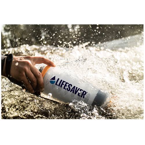 Icon Lifesaver 4000UF Water Filtration Bottle-Clear