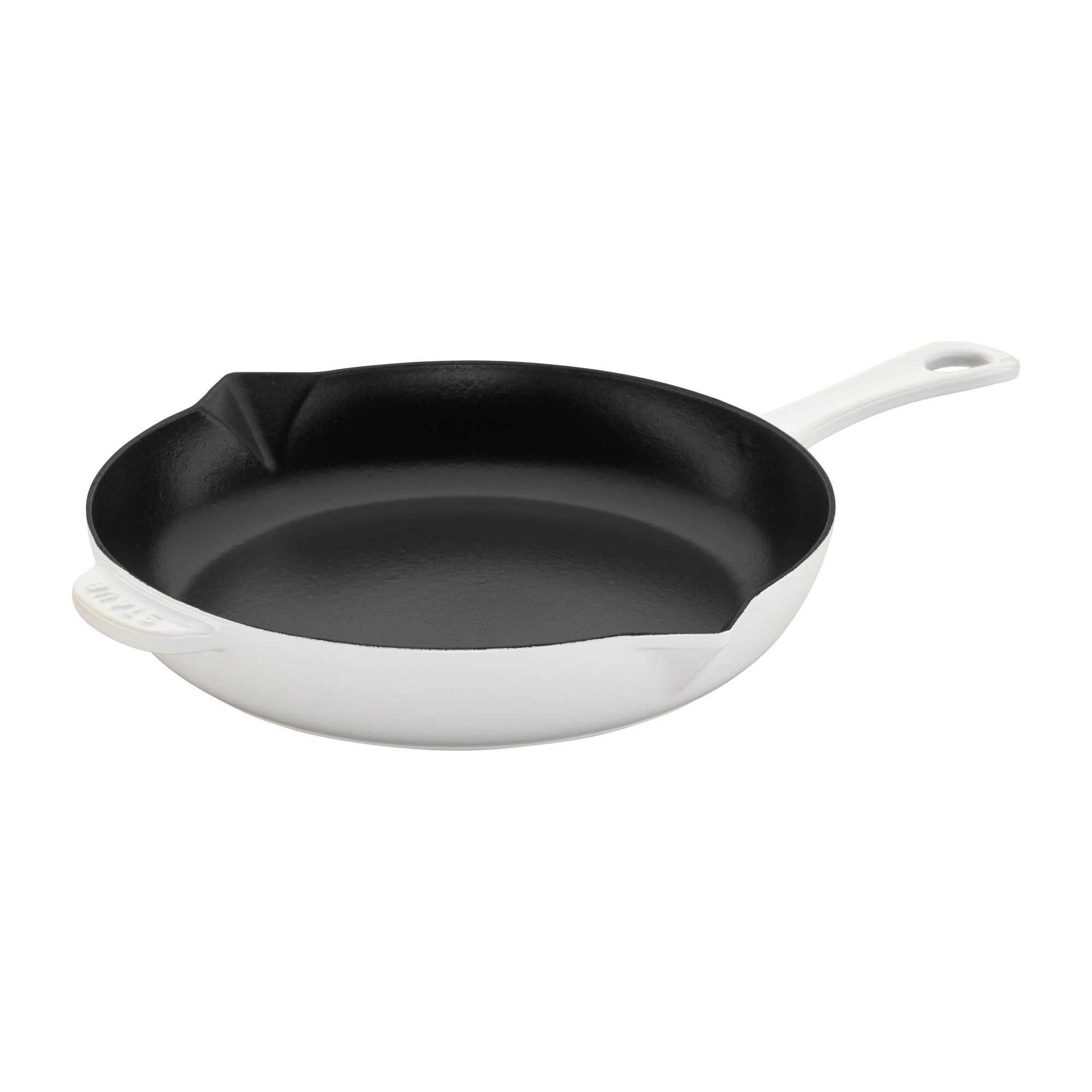 Staub 10x22 Cast Iron Fry Pan (White)