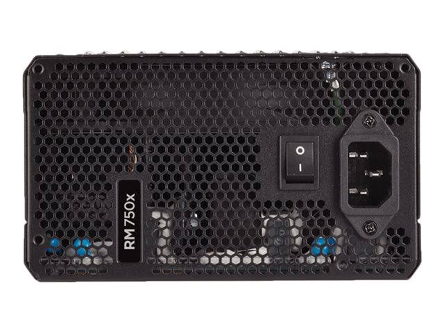 Corsair RMX Series, RM750x, 750W, Fully Modular Power Supply, 80 Plus Gold