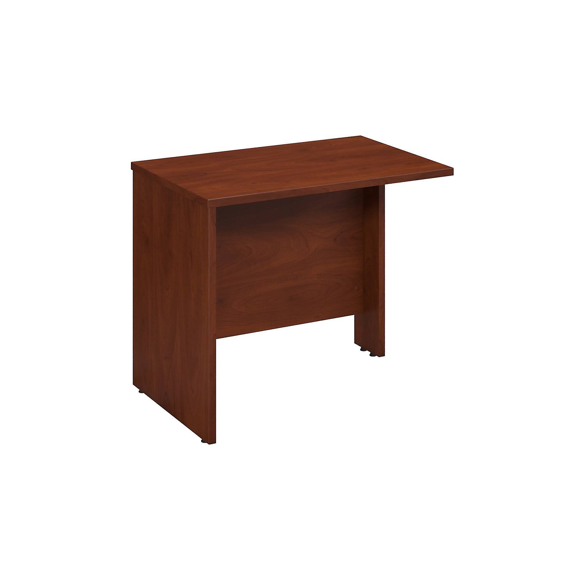 Bush Business Furniture Series C 36W Bridge Return in Hansen Cherry