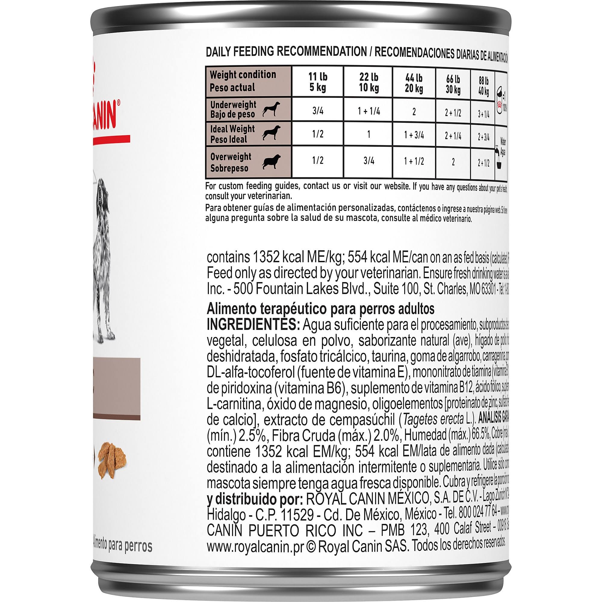 Royal Canin Veterinary Diet Hepatic Canned Dog Food, 14.4-oz, 24 ct