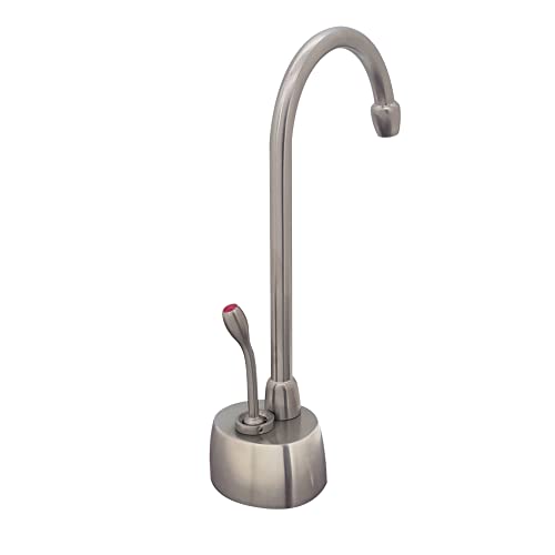 Westbrass Handle Hot Water Dispenser Faucet (Tank sold separately), Satin Nickel