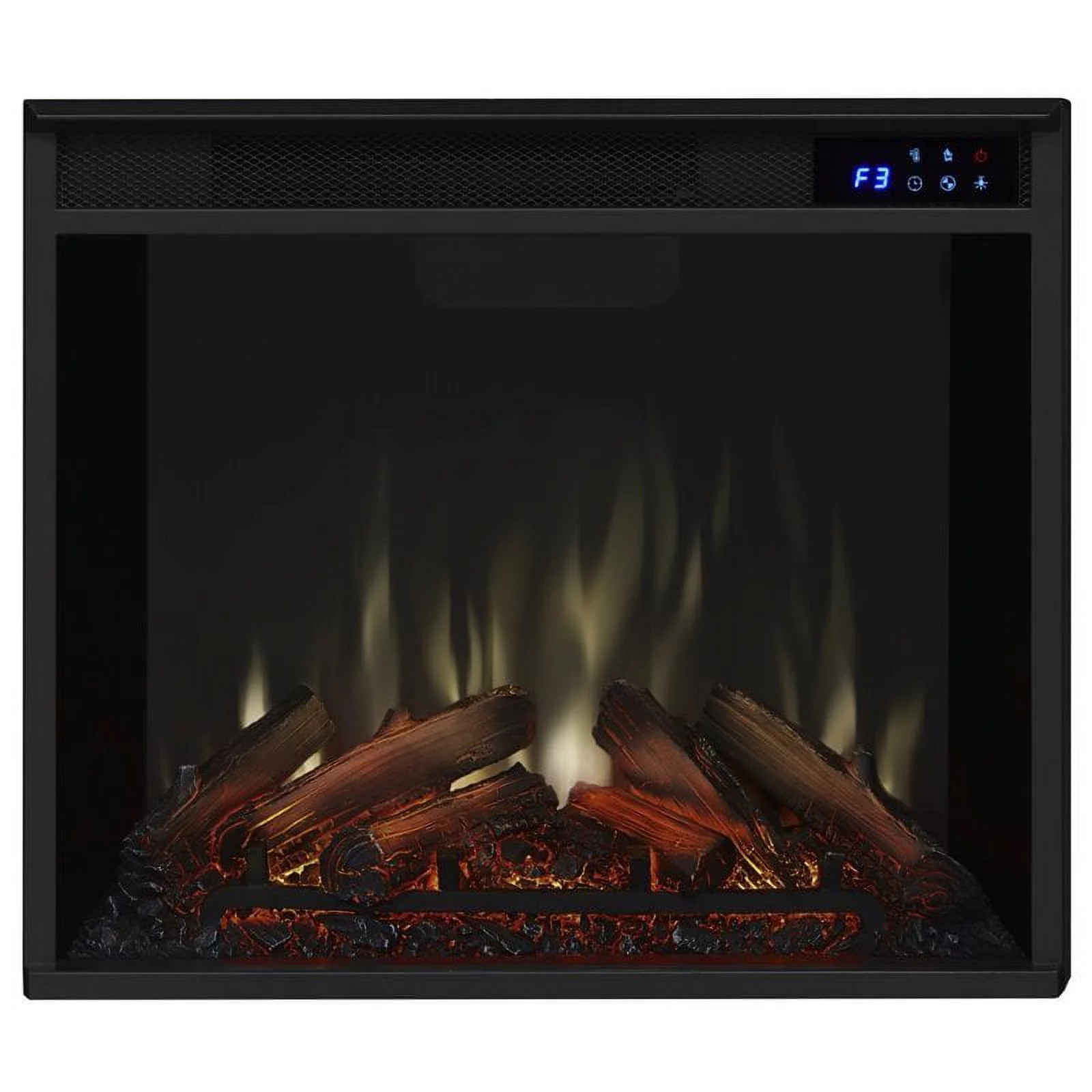Bowery Hill Traditional Wood Electric Corner Fireplace for TVs up to 50" in Oak