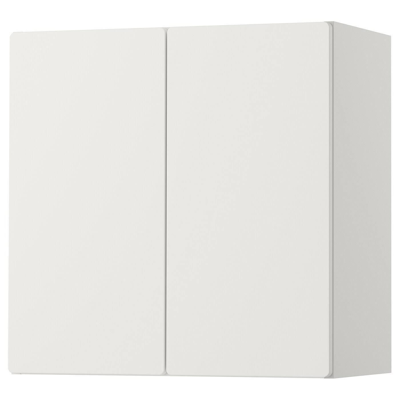 IKEA - SMSTAD Wall Cabinet, White white/with 1 Shelf, 23 5/8x12 5/8x23 5/8 39388444