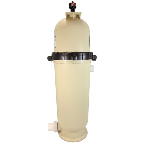 Pentair 160355 Clean & Clear RP Fiberglass Reinforced Polypropylene Tank Cartridge Pool Filter, 150 Square Feet, 150 GPM (Residential)