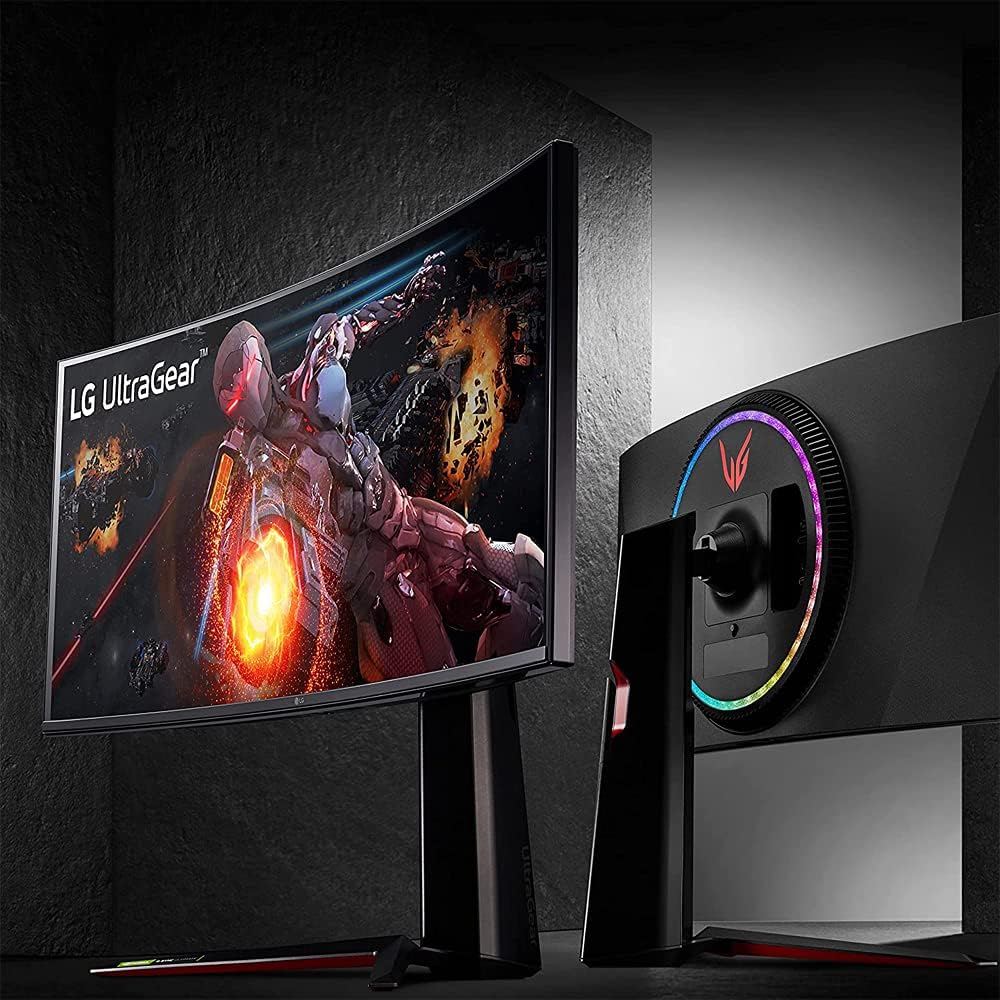 LG 34GP950G-B 34 inch Ultragear QHD 3440 x 1440 Nano IPS Curved Gaming Monitor (Renewed) Bundle with 1 YR CPS Enhanced Protection Pack