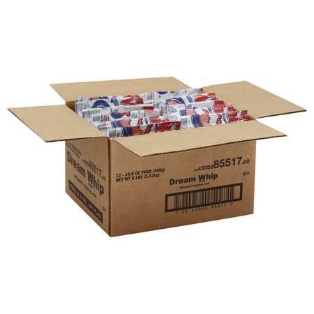 Dream Whip Whipped Topping Mix, 12 ct Casepack, 10.8 oz Pouches