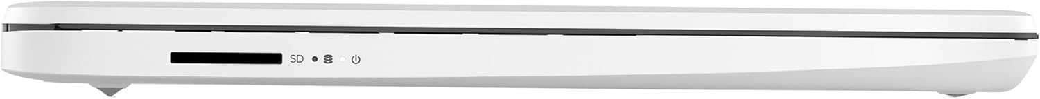 HP Premium 14-inch HD Laptop Computer| Intel Dual Core 2.8GHz 8GB RAM 128GB(64GB SSD+64GB Card)| Webcam Bluetooth HDMI USB-C Wi-Fi Fast Charge| Windows 11 S with 1 Year MS 365| LIONEYE Bundle| White