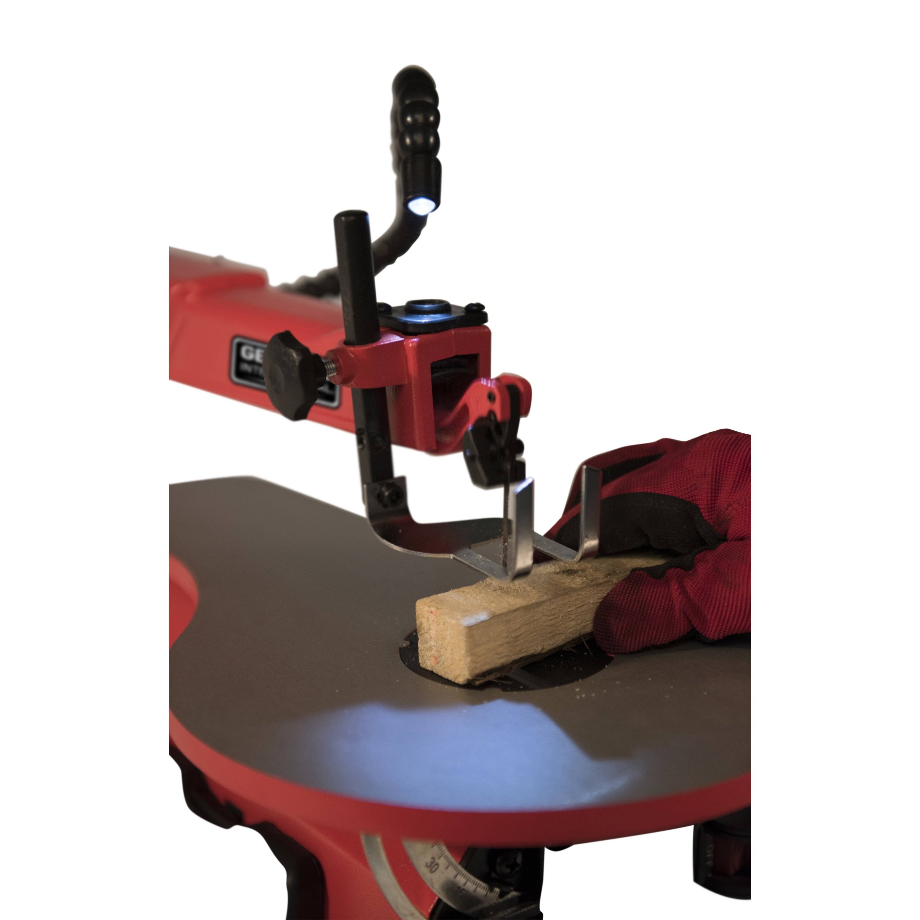 General International 16 in. 1.2a Variable Speed Scroll Saw with LED Light- BT8007
