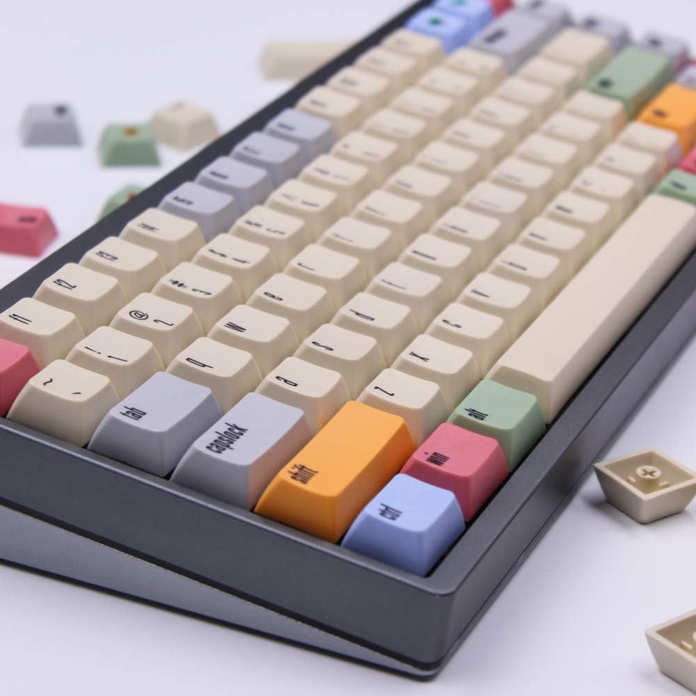 ONECAP XDAS Profile Dye-Sublimation 166 Keys Thick PBT Keycaps Compatible for MX Switch Mechanical Keyboard Keycap