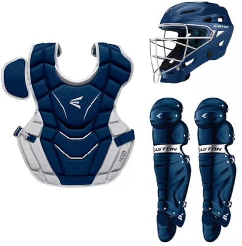 Easton | GAMETIME 2.0 Baseball Catcher's Equipment | Box Set | NOCSAE Approved | Youth/Intermediate/Adult | Multiple Colors
