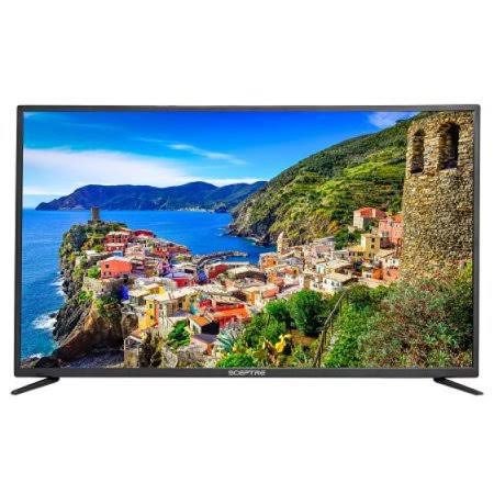 Refurbished Sceptre 50 inch Class 4K (2160p) LED TV (u515cv-u), Clear