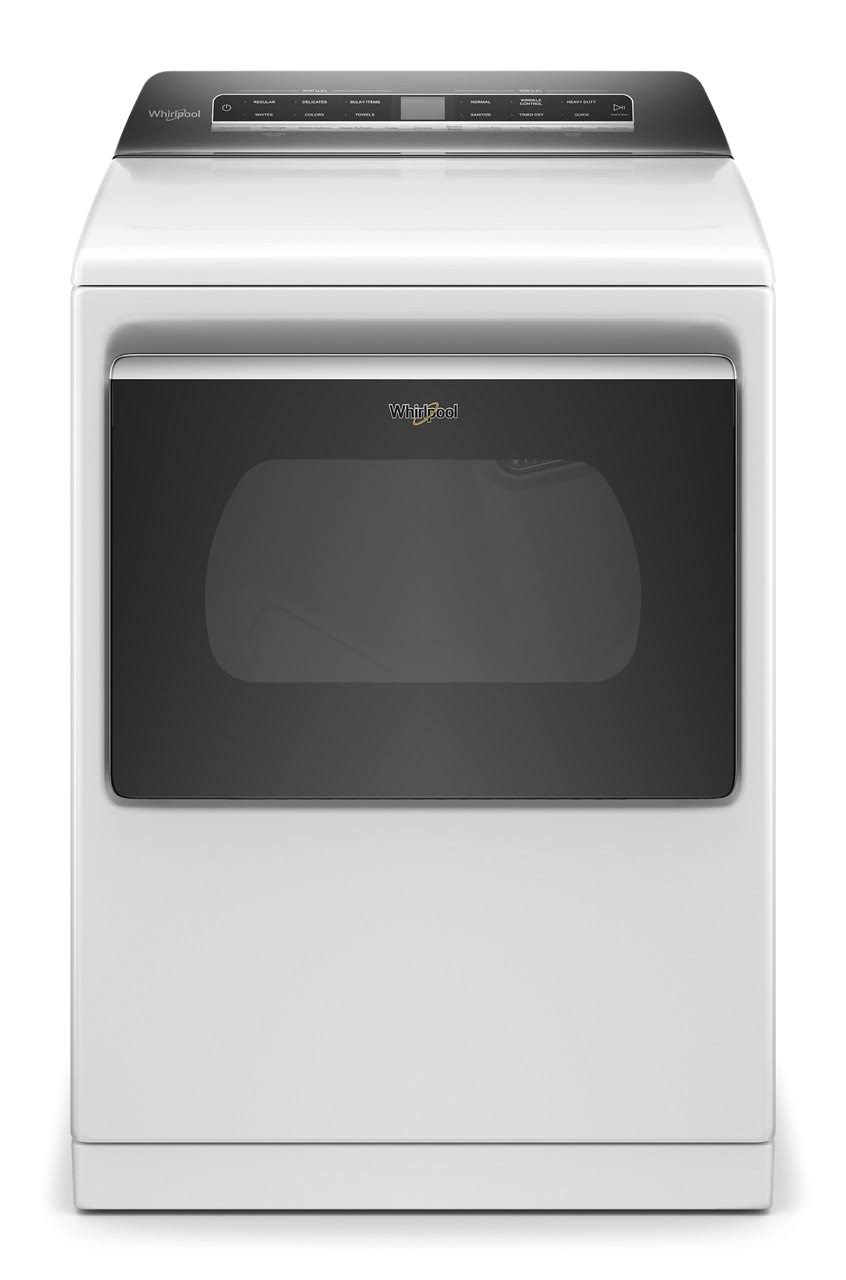Whirlpool 7.4 Cu. ft. Smart Capable Top Load Electric Dryer - White
