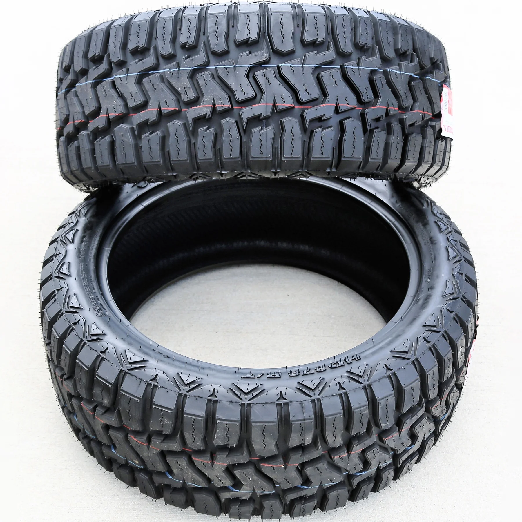 Set of 4 (FOUR) Haida HD878 R/T LT 35X12.50R22 Load E (10 Ply) RT Rugged Terrain Tires