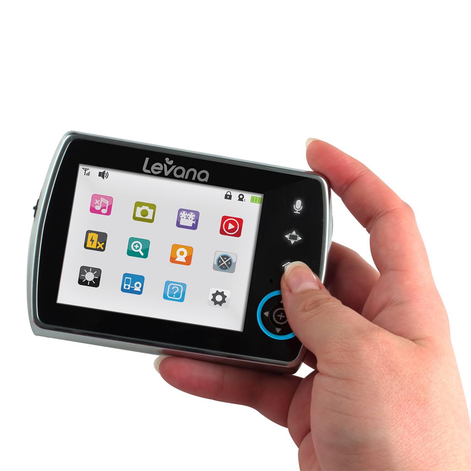 Levana Keera Baby Monitor with 1 cameras Night Vision and Two-Way Audio - 2.4 GHz Wireless - 3.5x22 LCD