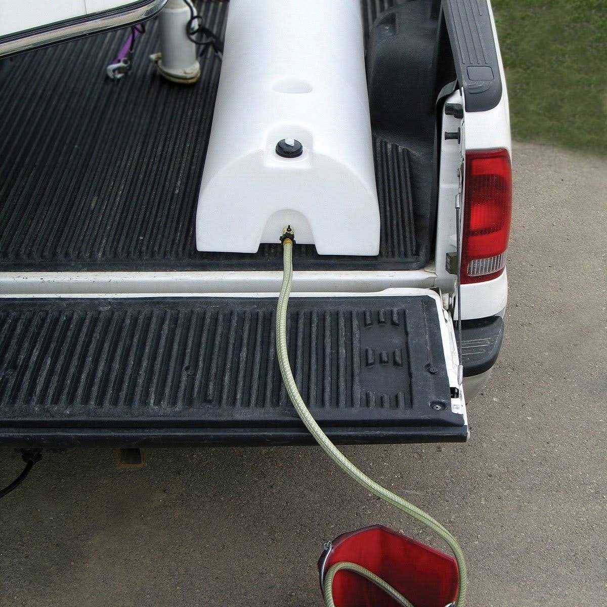High Country Plastics 48 Gal Half-Moon Lay-Down Water Caddy