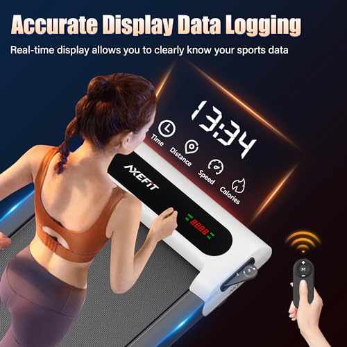 Walking Pad Treadmill, Under Desk Treadmill, Treadmill for Home Office, Quiet Treadmill 2 in 1 for Walking and Jogging, 2.5HP Portable Walking Treadmill with Remote Control, LED Display