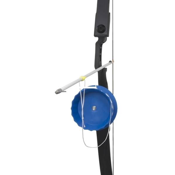 Mudcat Recurve Bowfishing Bow Kit 40lbs with Wrap Style Reel - Black, Size: One Size