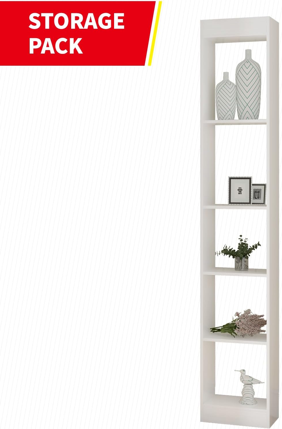MUZZ Murphy Bed with Wardrobe，Murphy Cube Cabinet Bed with Space Saving Design，Modern Foldable Wall Bed with 2 Side Cabinet, Fold Up Murphy Bed Cabinet for Guest Room，Bedroom（White）