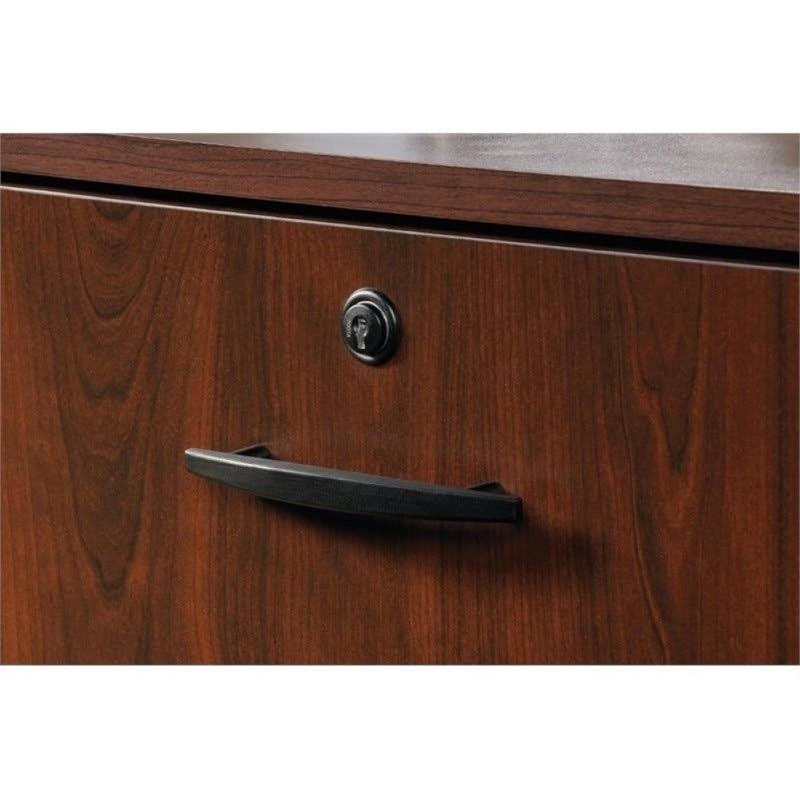 Pemberly Row 2 Drawer File Cabinet in Classic Cherry