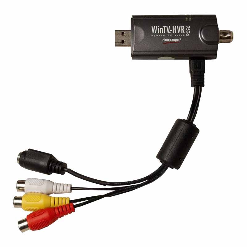 Hauppauge WinTV HVR-955Q - Digital / analog TV tuner / video capture adapter - ATSC, QAM - HDTV - USB 2.0