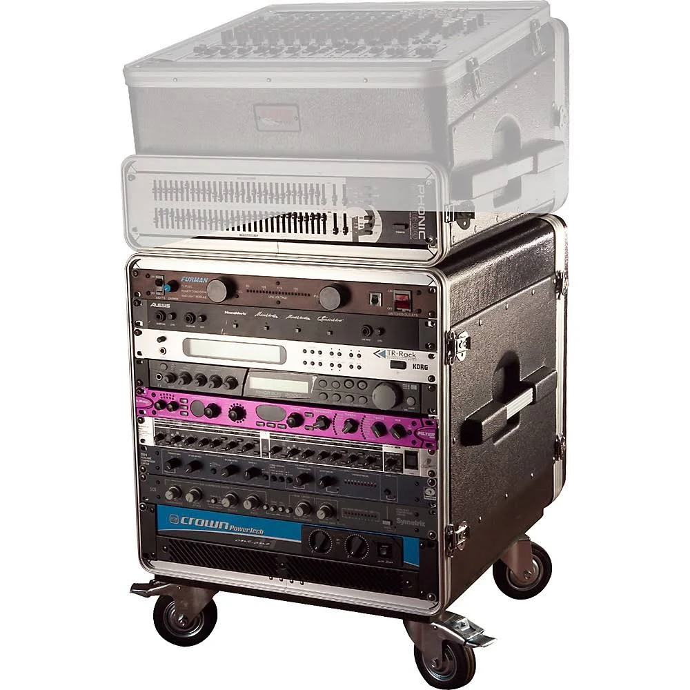 Gator GRC-BASE-10 10U Rack Base with Casters