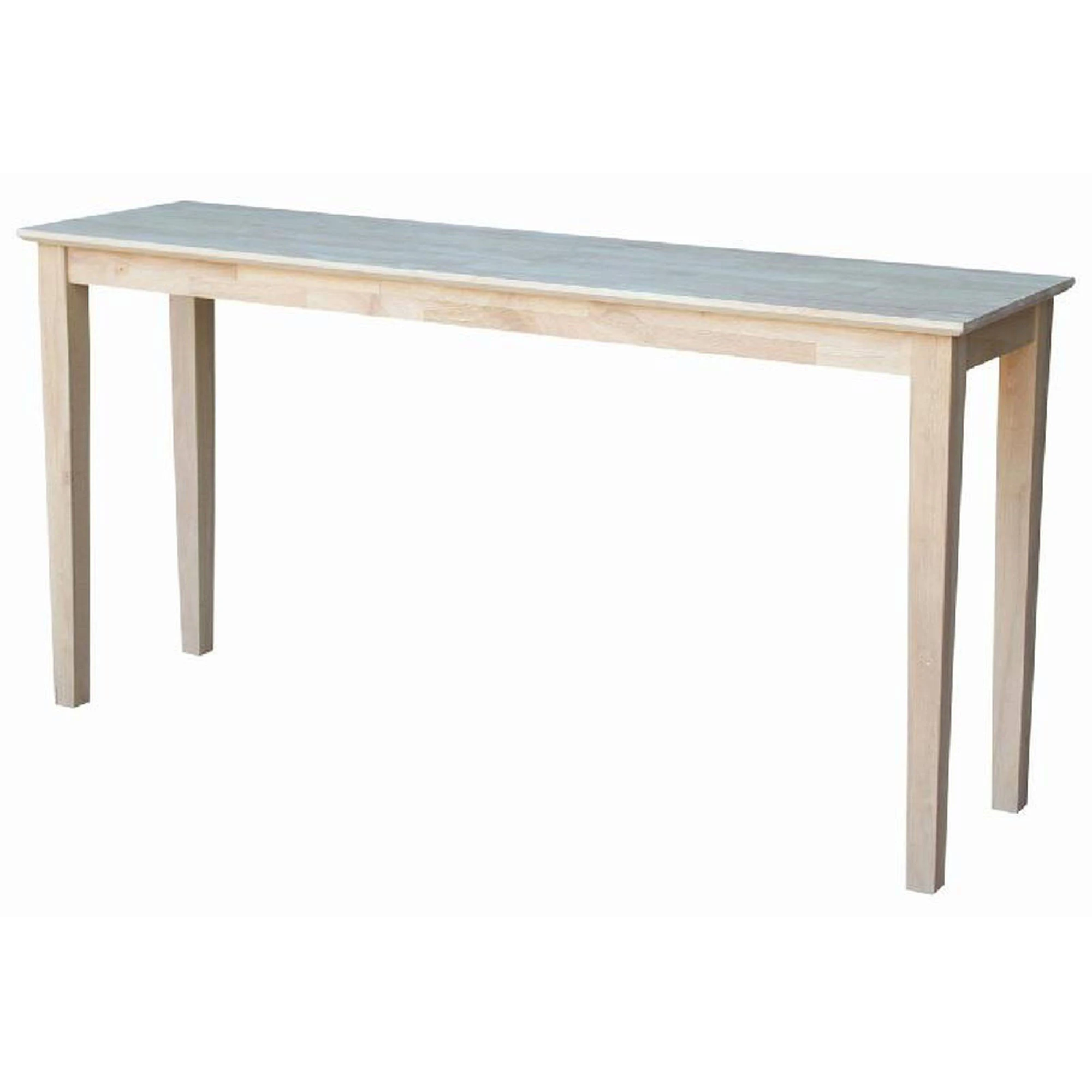 International Concepts Shaker Console Table, Beige