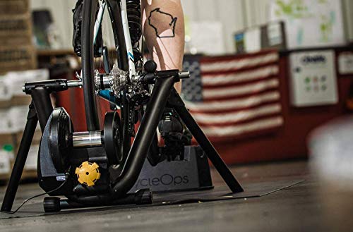 Saris M2 Smart Indoor Electromagnetic Resistance Bike Trainer, Compatible with Zwift App