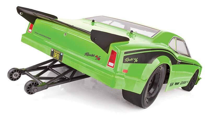 Team Associated ASC70026C Green DR10 RTR Brushless Drag Race Car Combo