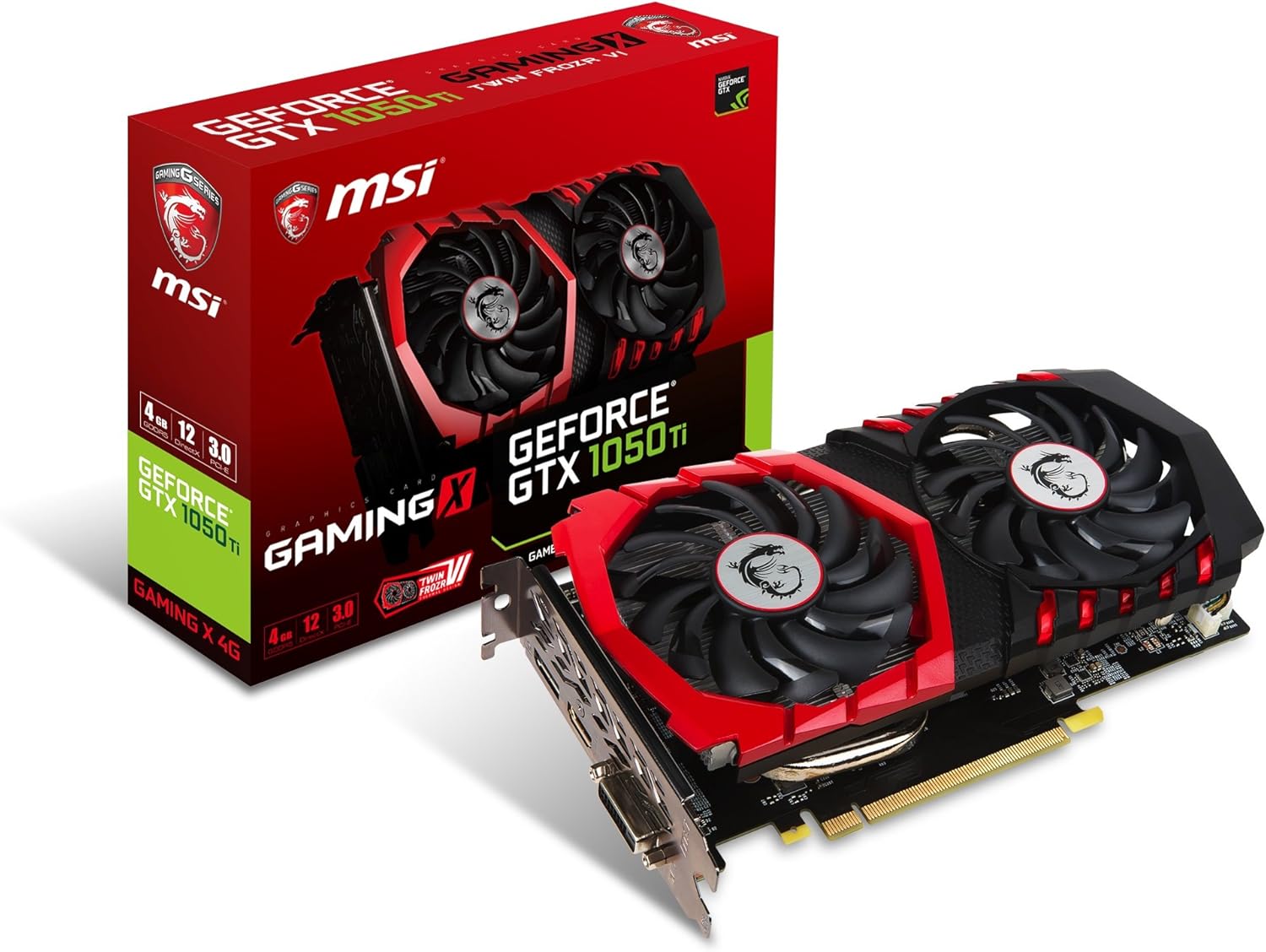 MSI GTX 1050 TI 4GT LP Graphic Cards