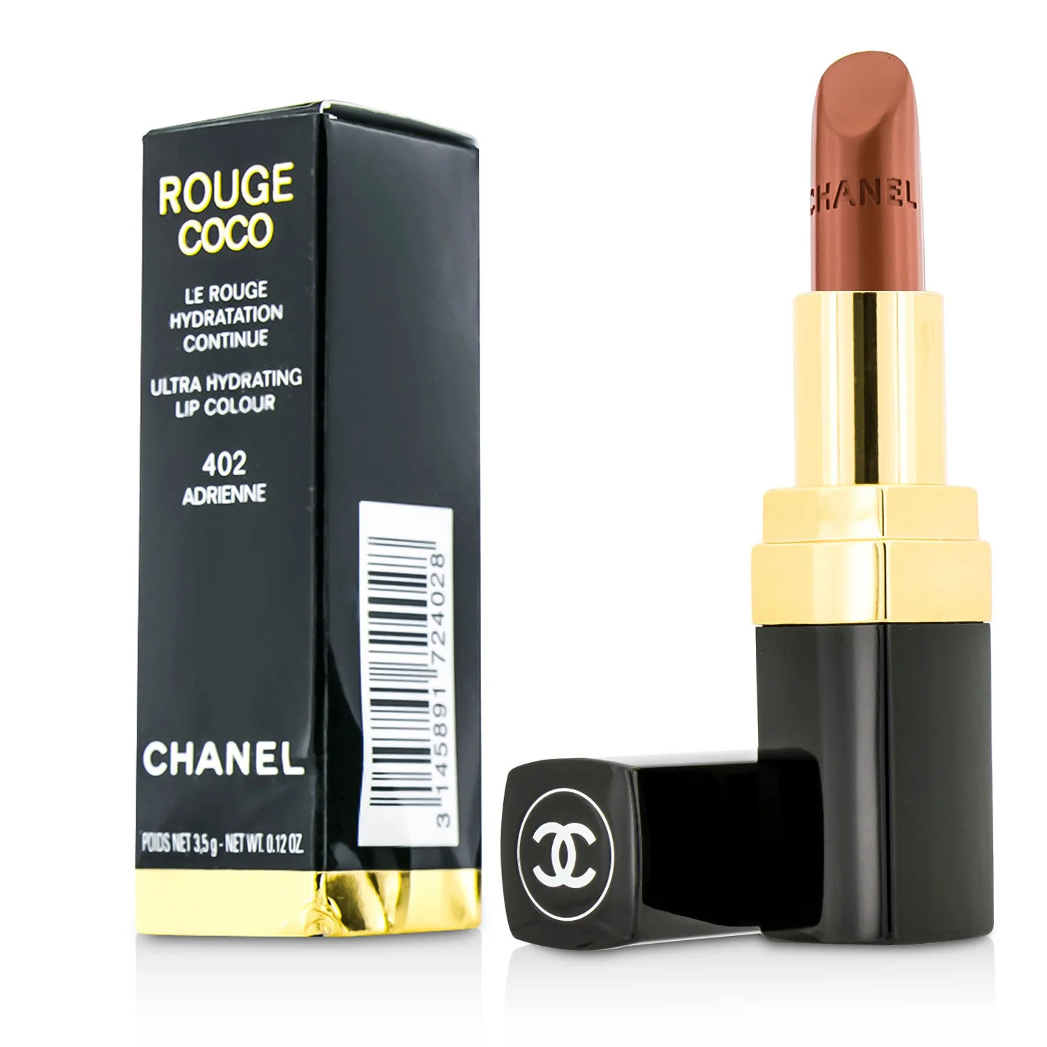 Chanel Rouge Coco Ultra Hydrating Lip Colour - # 424 Edith  3.5g/0.12oz