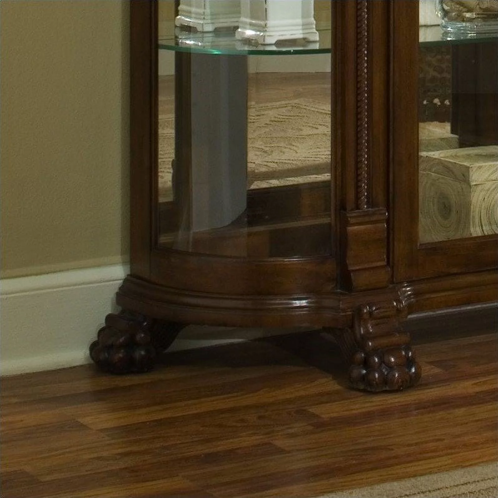 Pulaski Foxcroft Curved End Curio Cabinet