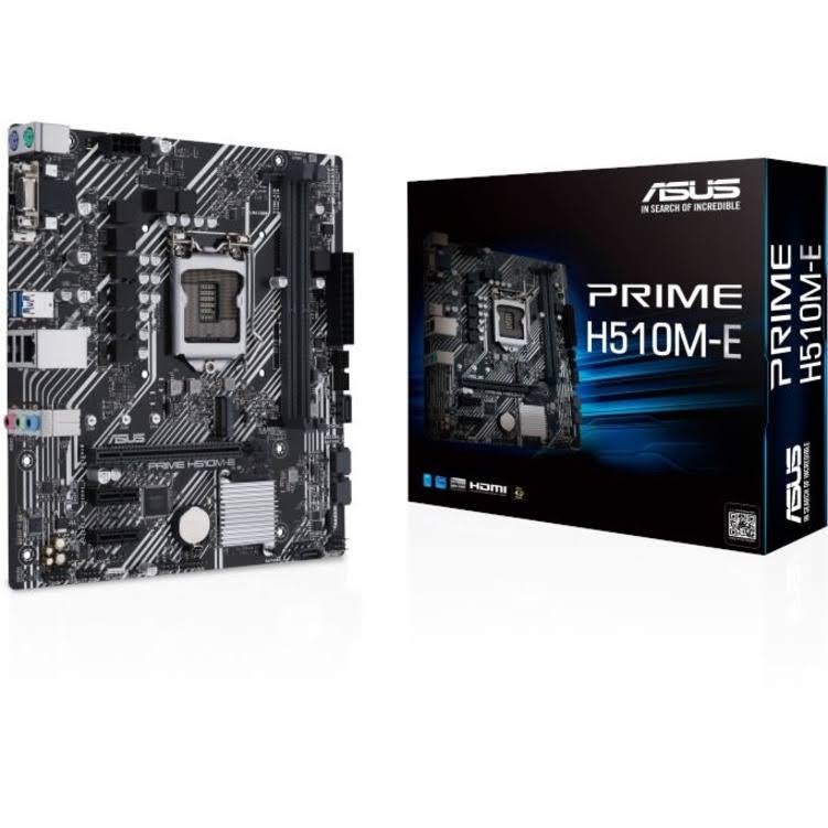 Asus Prime H510M-E Intel H510 LGA1200 Micro-ATX Motherboard