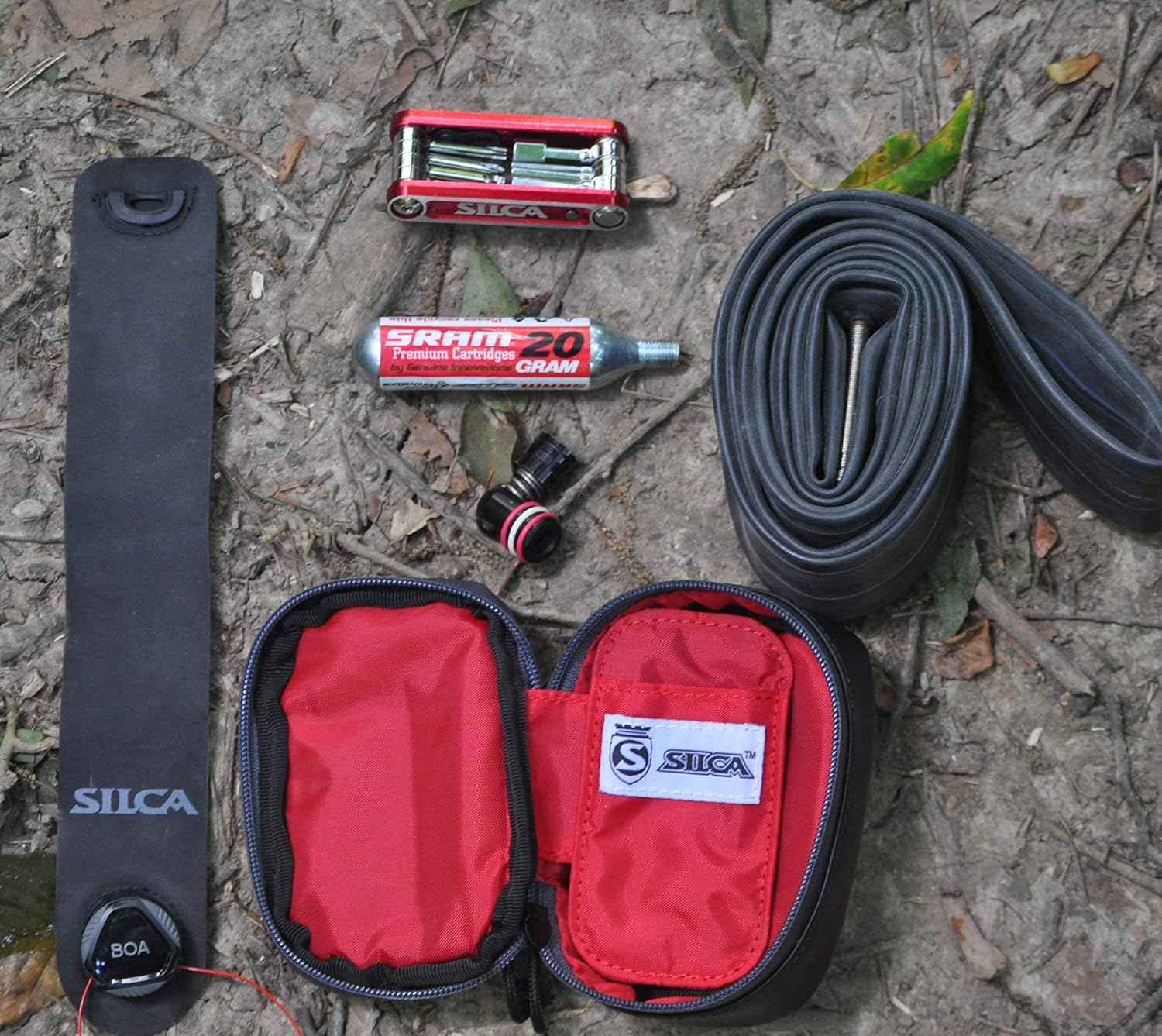 SILCA MATTONE | Bike Bag plus BOA Closure System | Full Waterproof YKK Zipper | Bicycle Seat Saddle Bag | Bike Storage Bag | Bike Pouch