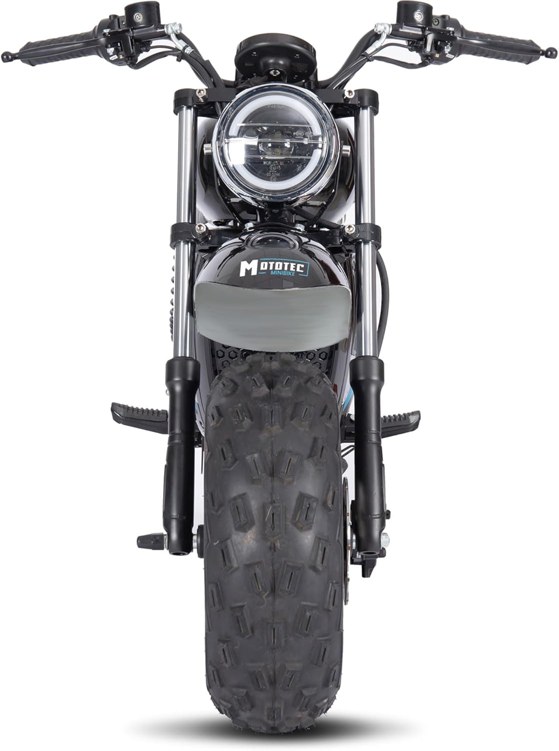 MotoTec 60v 1500w Electric Powered Mini Bike Lithium Black
