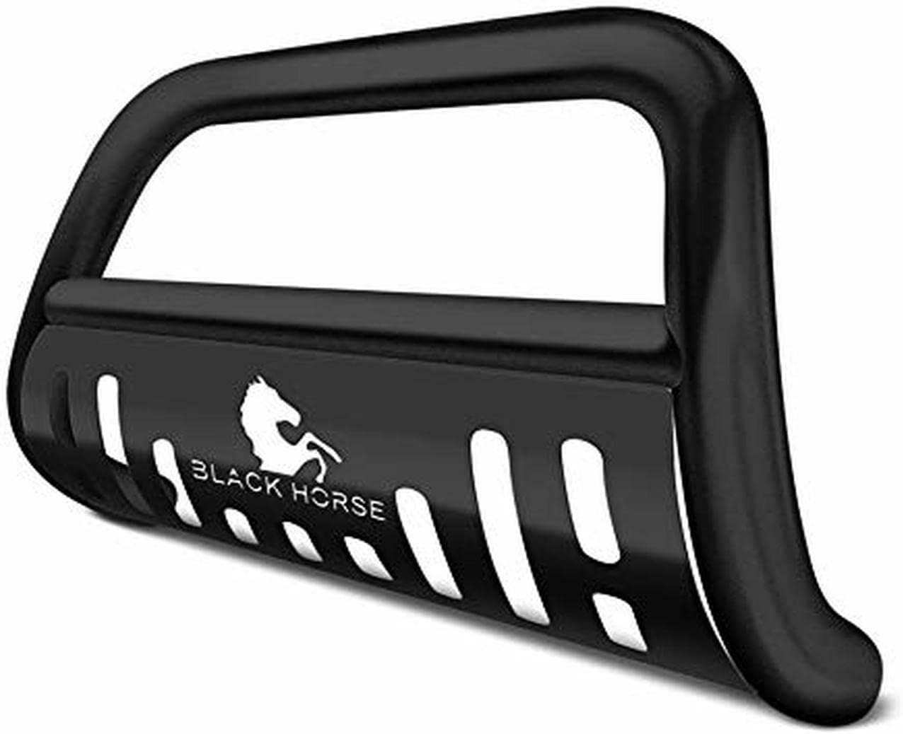 Black Horse Stainless Steel Bull Bar Skid Plate CBB-TOB4802SP Compatible with 2019-2022 Toyota RAV4 Grille Guard Bumper Protector Push Protect Front Bumper