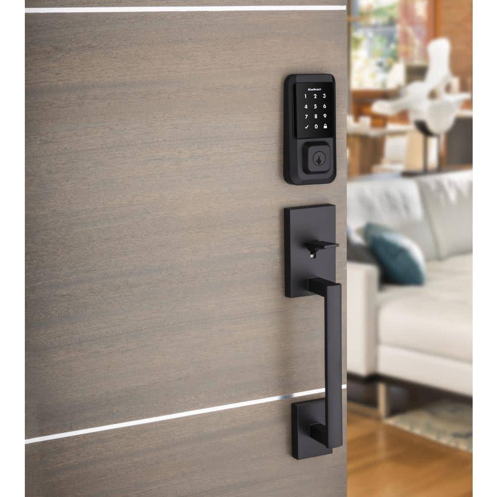 Kwikset Halo Touchscreen Wi-Fi Smart Lock Iron Black