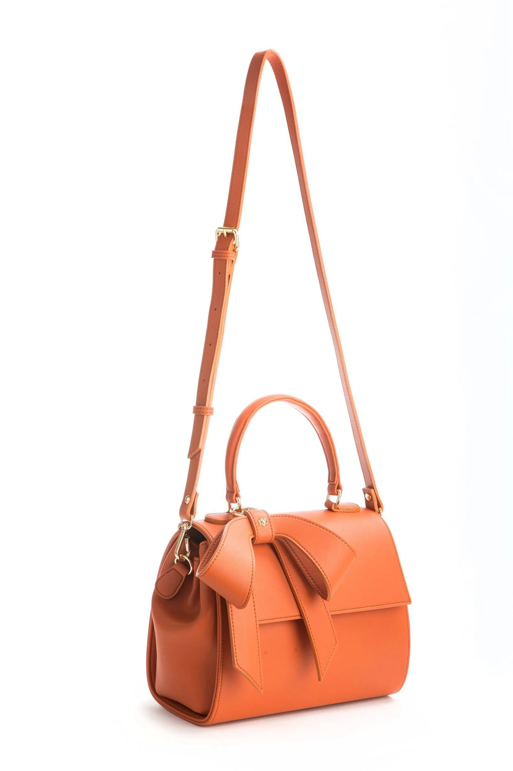 Cottontail Bag - Orange | Vegan Leather Designer Bags | GUNAS Orange