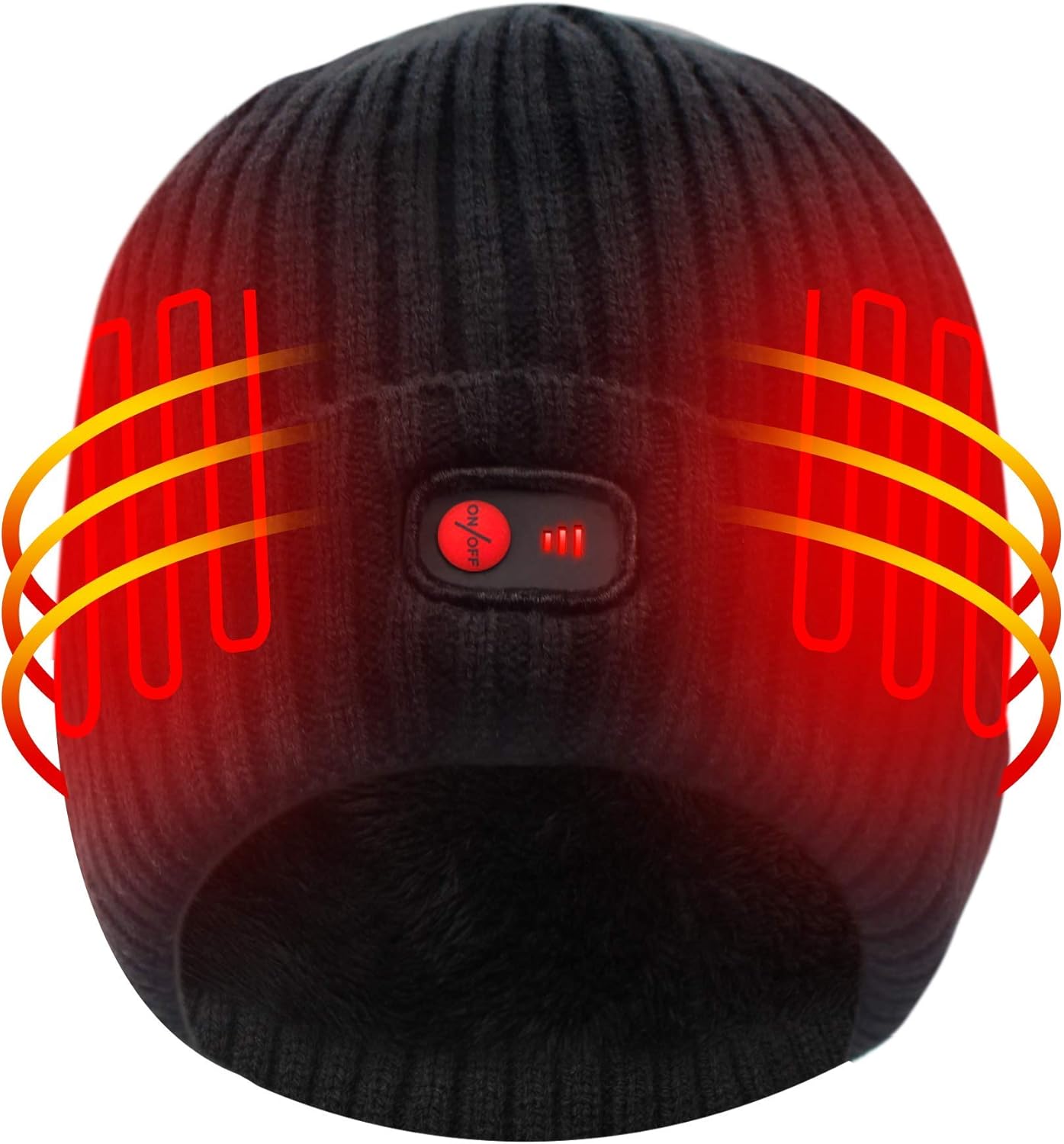 Autocastle Heated Hat Rechargeable Battery Heat Cap,3 Heat