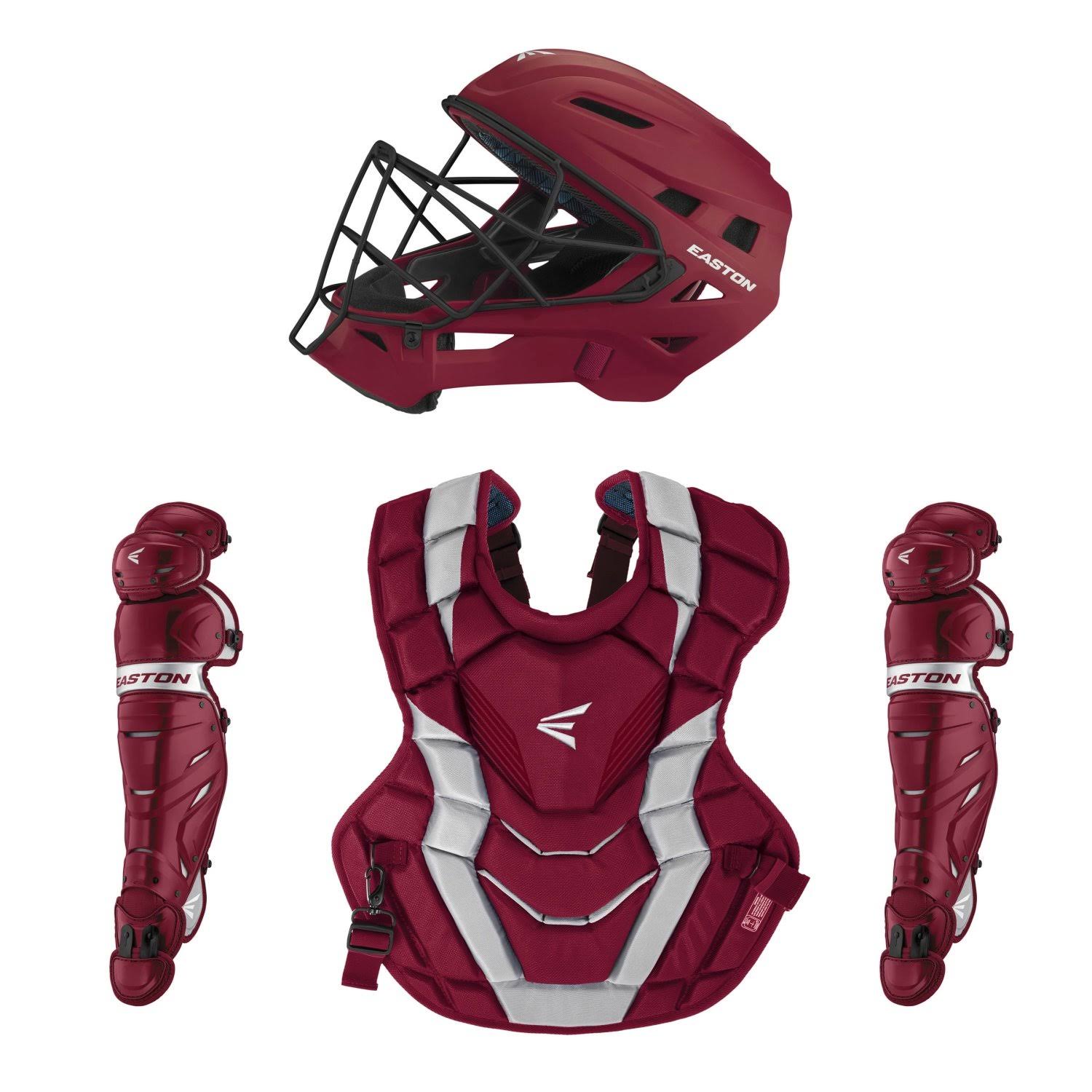 Easton Elite x Adult Catcher&s Set - Cardinal