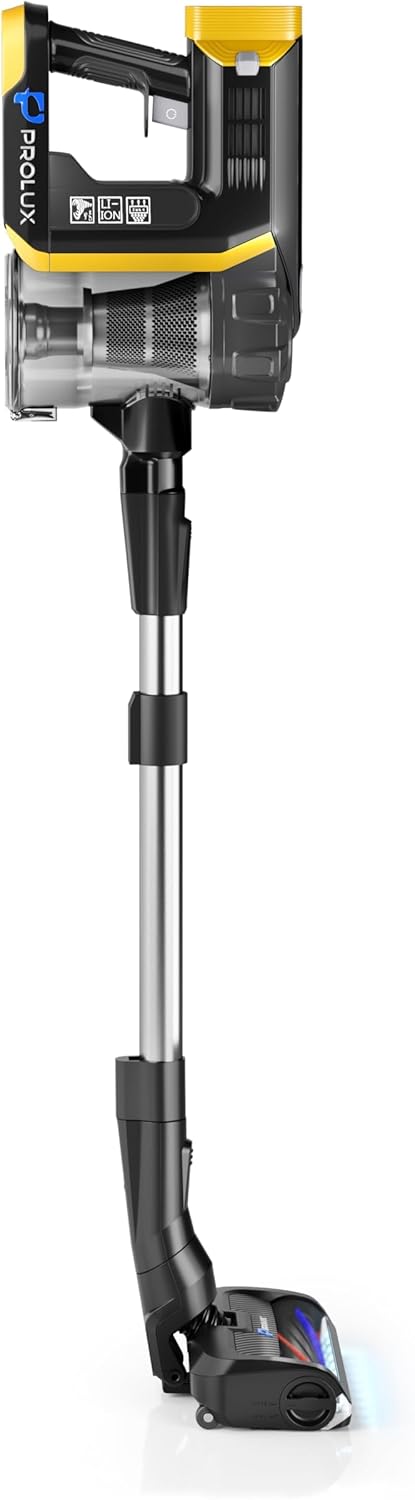 Prolux RS7 PRO Cordless Handheld Stick Vacuum for Professsional Home and Office Cleaning with Three Batteries