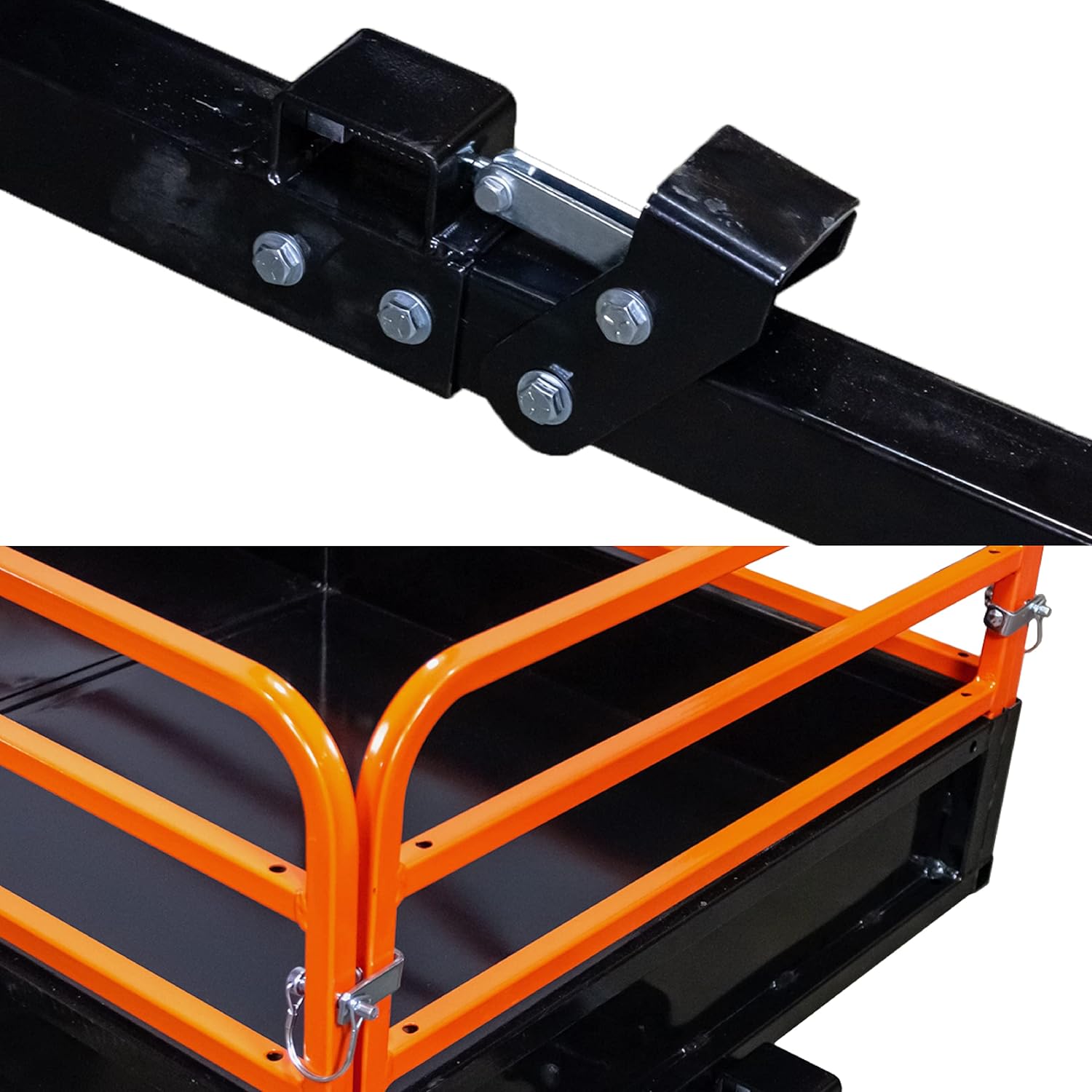 MotoAlliance Impact ATV/UTV Heavy Duty Utility Cart Cargo Trailer 1000lb Capacity; 12 cu. ft.