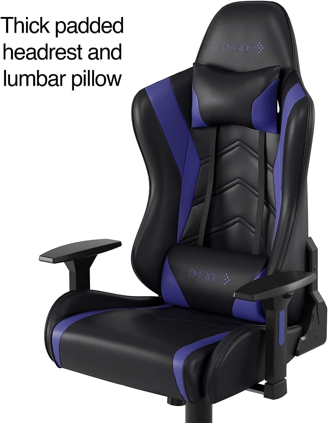 STAPLES 24326200 Vartan Gaming Chair Blue