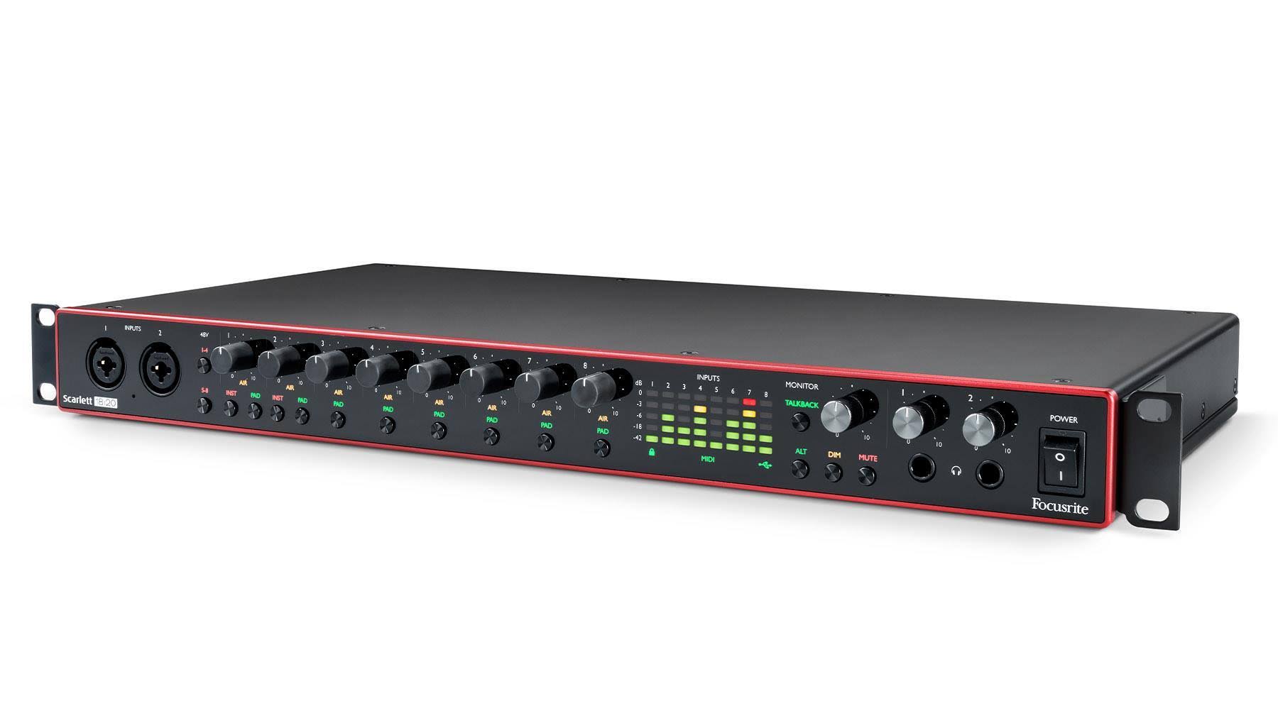 Focusrite Scarlett 18i20 (3rd Gen) USB Audio Interface