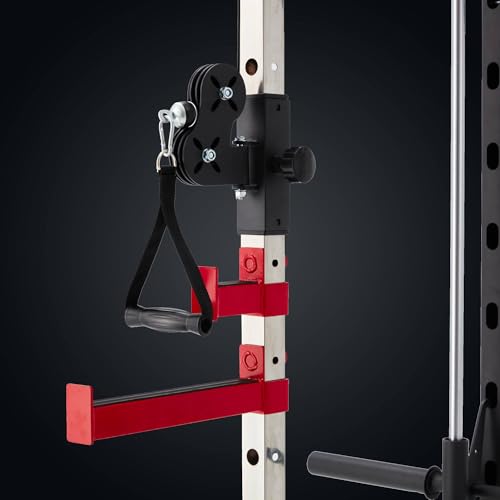 Smith Machine Home Gym with Cable Crossover, All-in-ONE Trainer Power Cage Smith for Strength Training