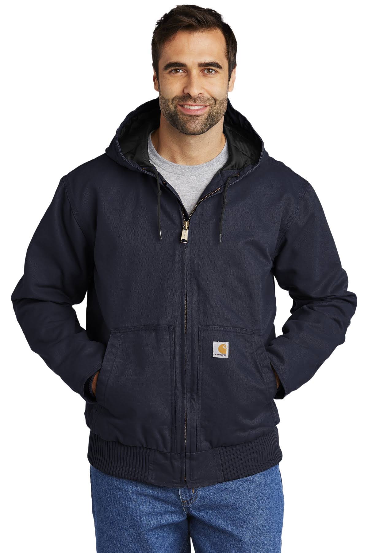 Carhartt Washed Duck Insulated Active Jac | Navy | Medium