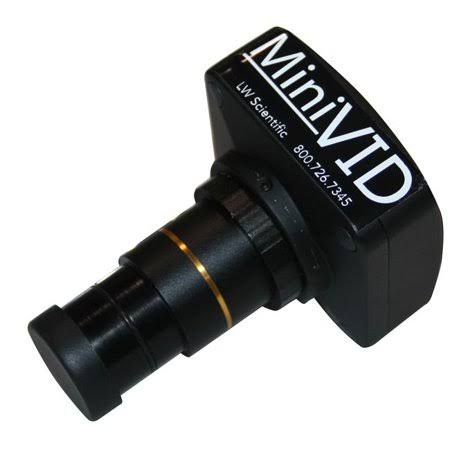 LW Scientific MVC-U5MP-EMTN MiniVID USB 5MP Digital Eyepiece Camera with Software,